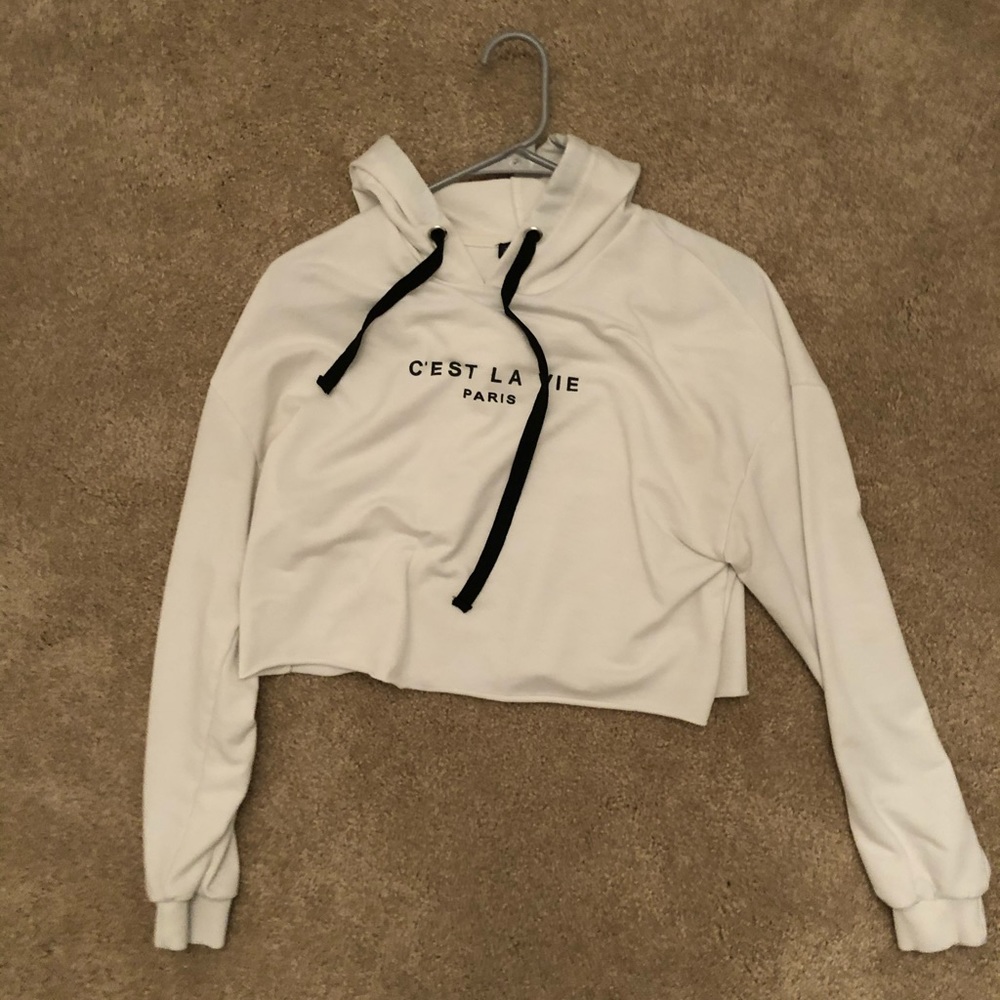 C’est La Vie Hoodie from Shein